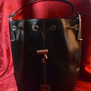 Vintage Black Dooney & Bourke Shoulder Bag